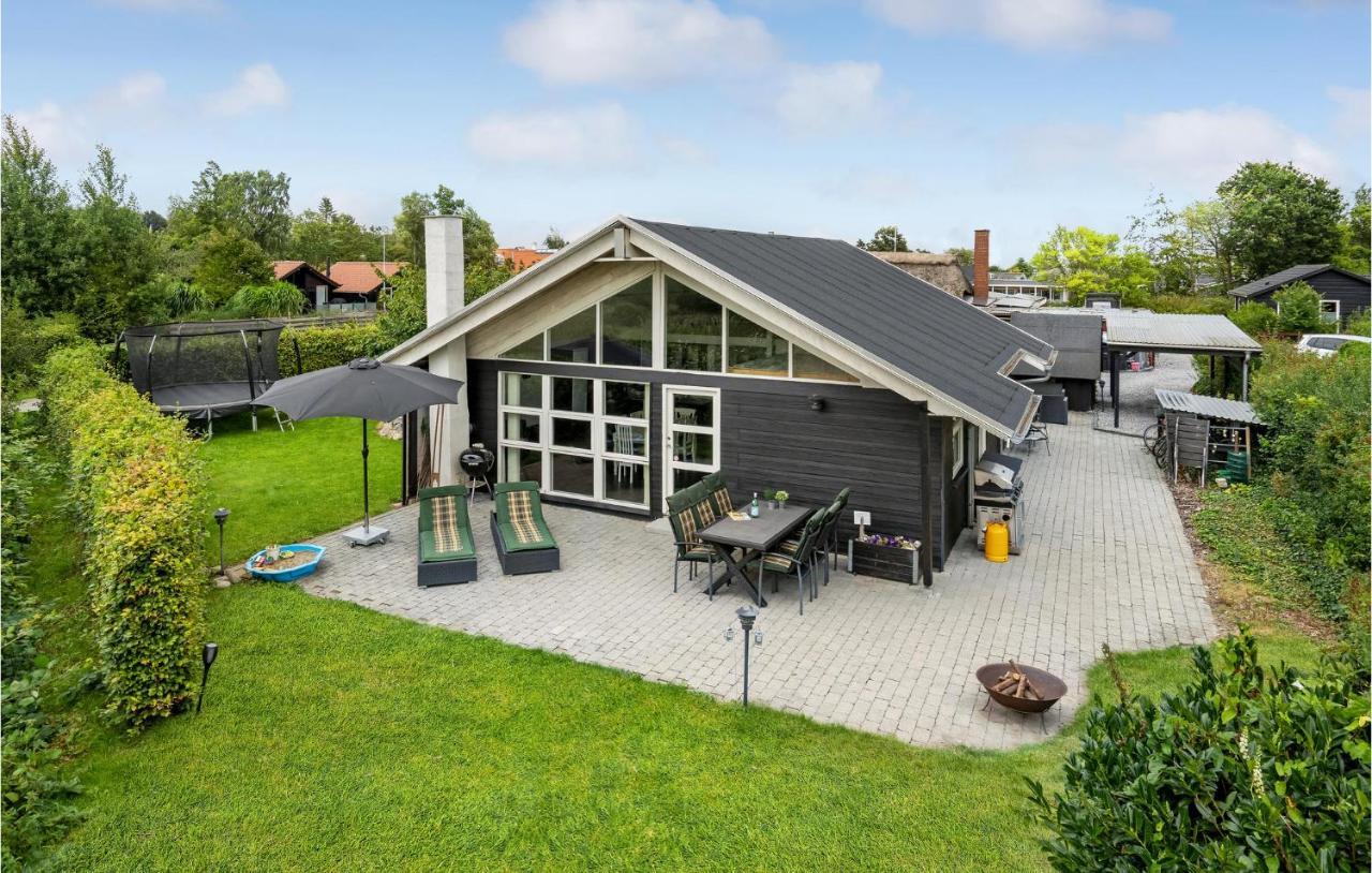 Beautiful Home In Borkop With Kitchen Exterior photo