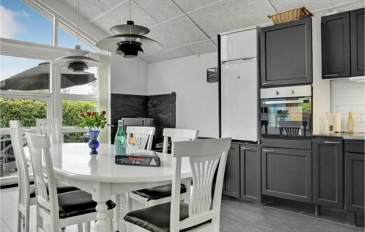 Beautiful Home In Borkop With Kitchen Exterior photo