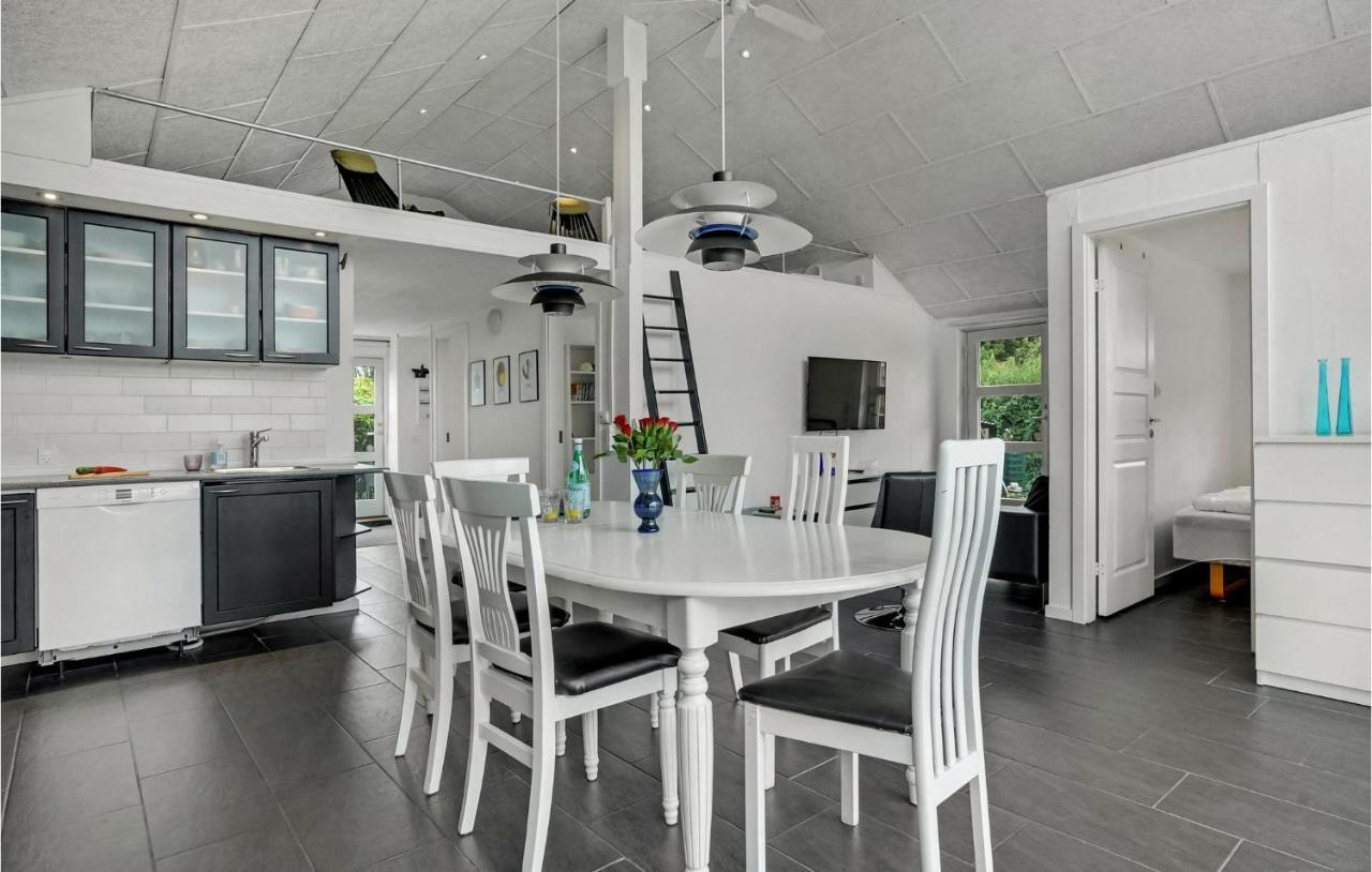 Beautiful Home In Borkop With Kitchen Exterior photo