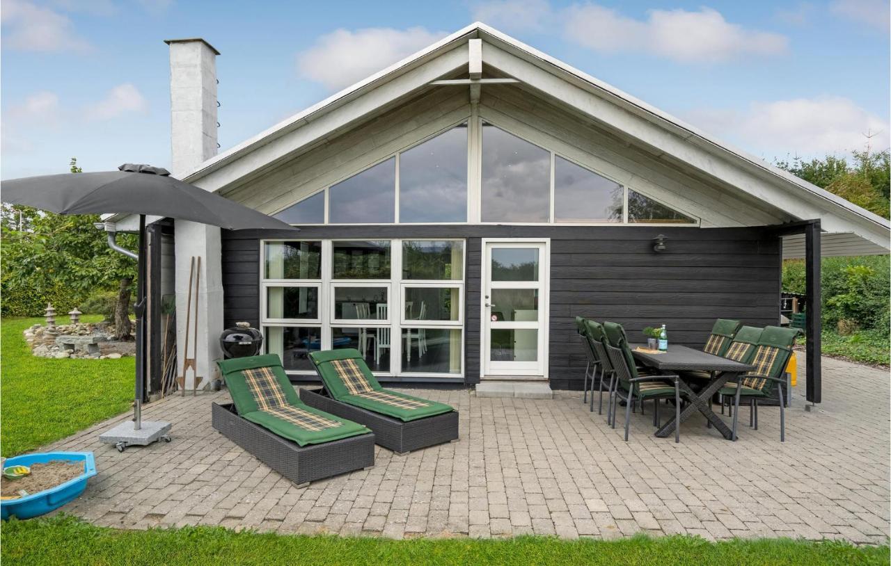 Beautiful Home In Borkop With Kitchen Exterior photo