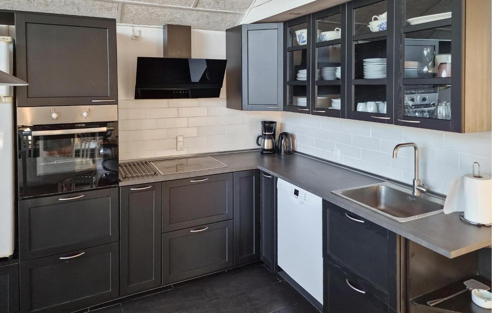 Beautiful Home In Borkop With Kitchen Exterior photo